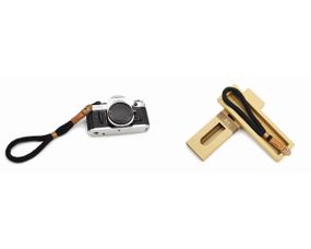 Ремінець на руку для фотоапарата тканинний шнурок CAMERA STRAP текстильний чорний для фотокамери