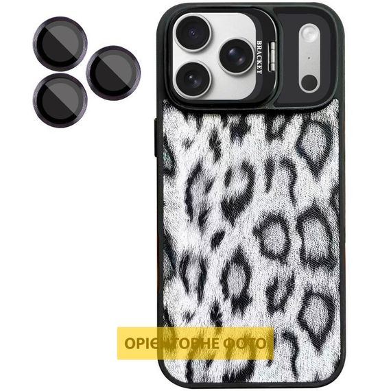 Чохол TPU+PC Wild Leopard with MagSafe and Lens для Apple iPhone 17 Air (6.5") Black | Зображення 2