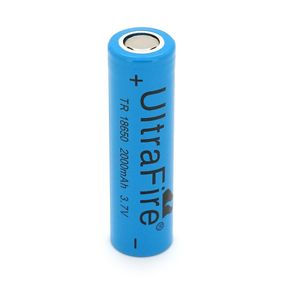 Акумулятор Li-ion UltraFire 18650 2000mAh 3.7V, Blue, 2 шт. в упаковці, ціна за 1 шт