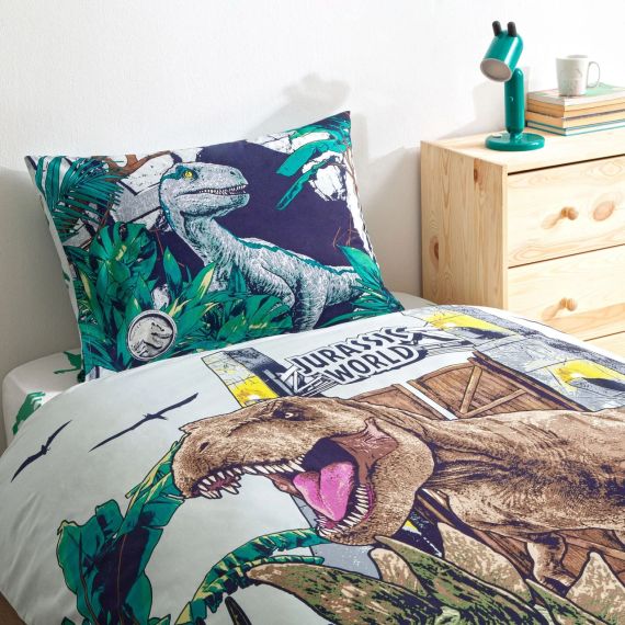 Постельное белье TAC Disney 160×220 см Jurassic World Forest | Зображення 1