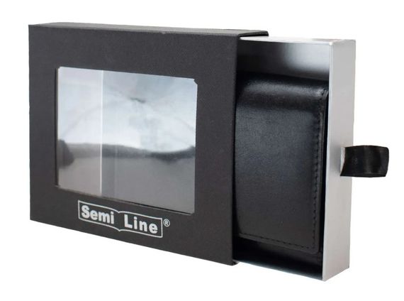 Гаманець жіночий шкіряний Semi Line RFID Black (P8263-0) (DAS303149) | Зображення 3