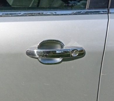 Накладки под ручки (4 шт, пласт) для Ford Focus II 2008-2011 гг | Зображення 2