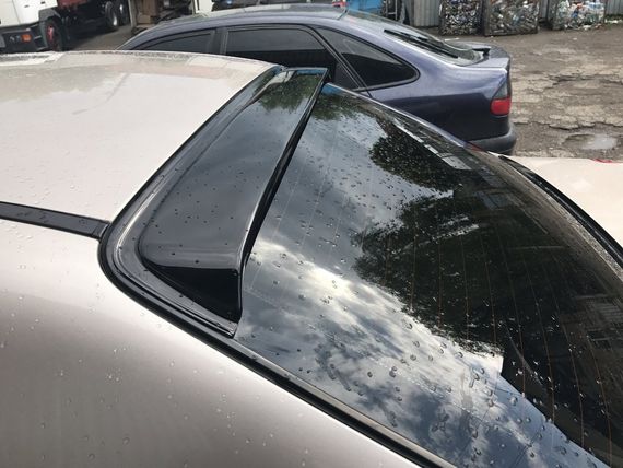 Задній козирок (ABS-пластик) Матова для Chevrolet Aveo T250 2005-2011 рр | Зображення 2