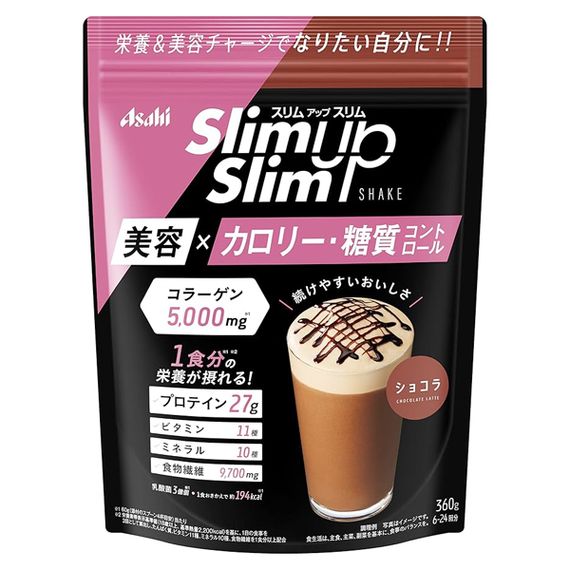 Протеїн Asahi Slim Up Diet protein shake 360 g /30 servings/ Chocolate