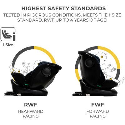 Автокресло Kinderkraft i-Grow i-Size Black (KCIGRO00BLK0000) (5902533923670) | Зображення 1
