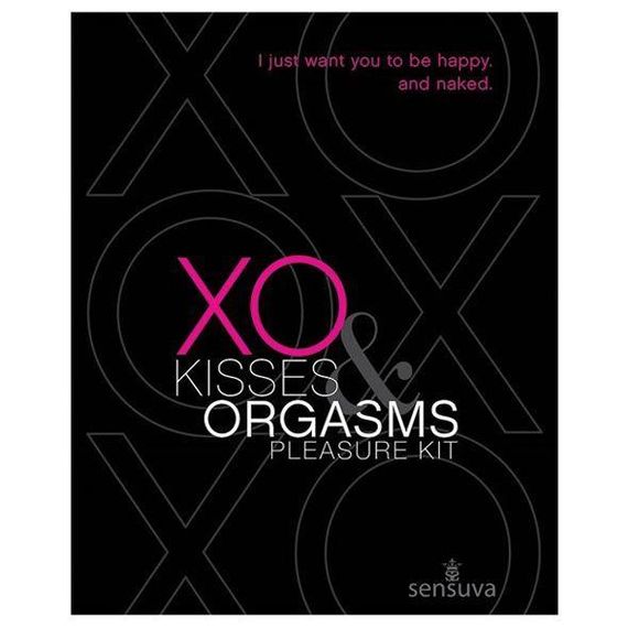 Подарунковий набір Sensuva XO Kisses & Orgasms (бальзам для губ з феромонами і рідкий вібратор) | Зображення 1
