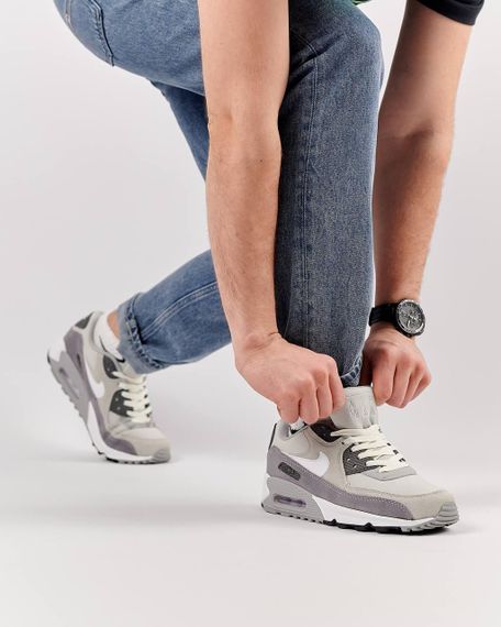 Кроссовки мужские Air Max 90 Surplus New New Gray , Вьетнам 42 26.5 | Зображення 4