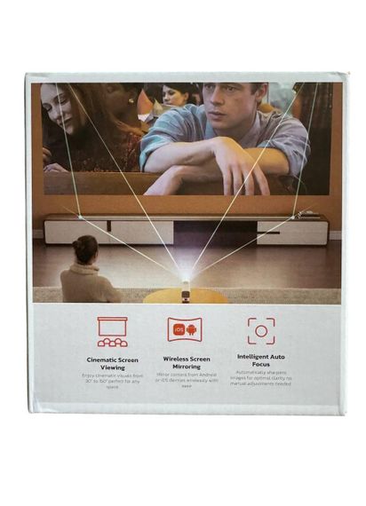 Портативный интеллектуальный 3D-проектор 1080P FULLHD | Зображення 2