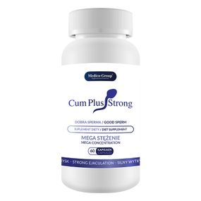 Таблетки Cum Plus Strong для збільшення кількості та якості сперми, 60 капсул