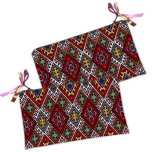 Косметичка жіноча Украинский орнамент 20х12 см (K_15UKR026)