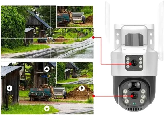 Вулична камера відеоспостереження з двома лінзами 4G, 2 Мп, XPRO, V36-4G SOLAR (234575262_1794) | Зображення 9