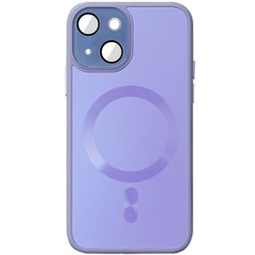Чохол TPU+Glass Sapphire Midnight with MagSafe для Apple iPhone 15 (6.1")