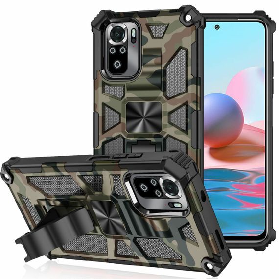 Протиударний чохол Tactics Military для Xiaomi Redmi Note 11 Pro 4G / 11 Pro 5G / Note 12 Pro 4G колір Зелений