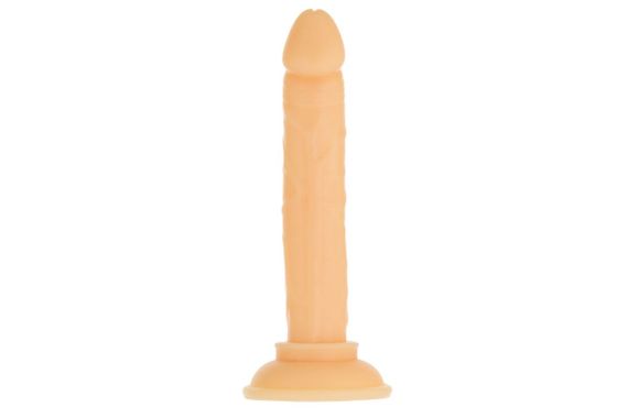 Фалоімітатор ADDICTION Tino 5.25″ Silicone Dildo, присоска, діаметр 1,9 см, віброкуля в подарунок | Зображення 2