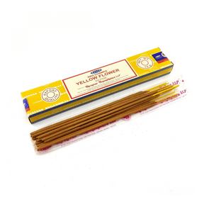 Аромапалички Yellow Flower  Жовта квітка 15г Satya 8904234405704