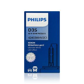 42403WHV2C1 (PHILIPS) D3S WhiteVision gen2 5000K 42V 35W PK32d-5