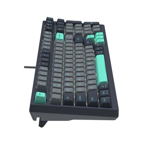 Клавіатура ігрова механічна A4-Tech FS300 (Panda Rock Climbing), USB, сіра | Зображення 4