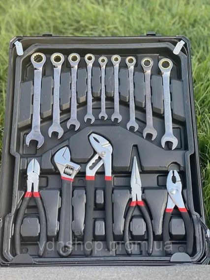 Великий Набір інструментів у валізі Rainberg 399 предметів, інструменти, набір інструментів | Зображення 6