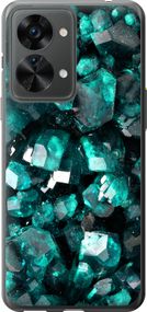 Чехол на OnePlus Nord 2T Кристаллы 2 "3674u-2640-17620"