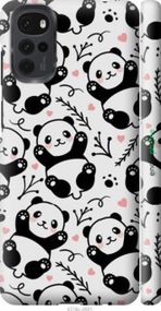 Чохол на Motorola G22 Панди "4318m-2681-2448"