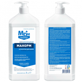 Антисептичний засіб MDM "Манорм" (1000 мл) з насадкою