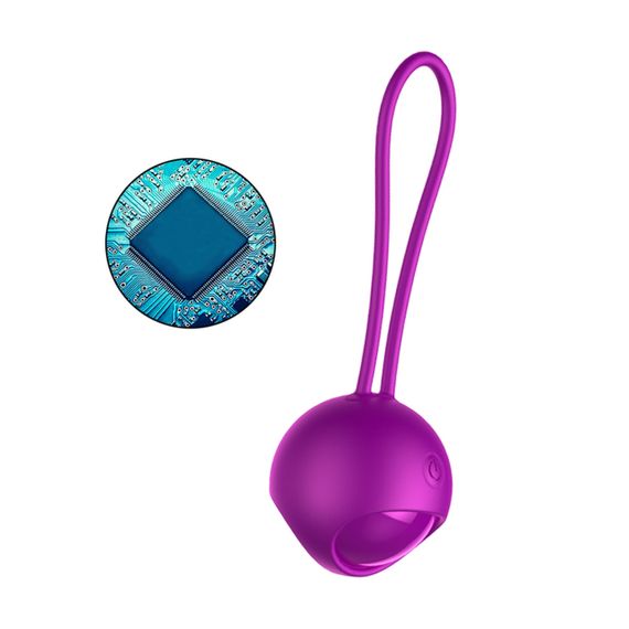 Вагінальні кульки Vibrating Silicone Kegel Balls Set USB 10 Function / Remote control Sex Aura | Зображення 1