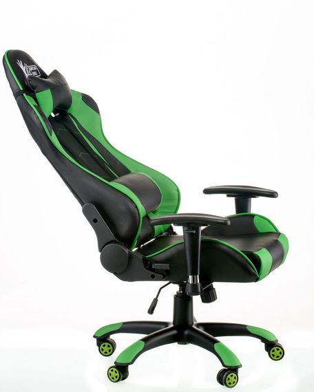 Кресло геймерское Special4You ExtremeRace blackgreen | Зображення 9