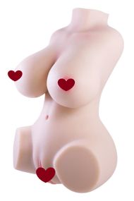 Мастурбатор торс 2 входи NMC Life Like вагін, анус і груди, 31 см Sex Aura