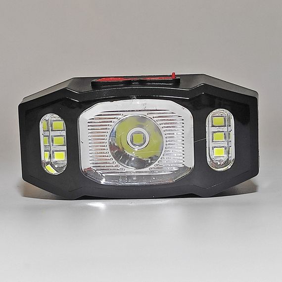 Ліхтар акумуляторний налобний WJ-1730 3W+COB5W | Зображення 4