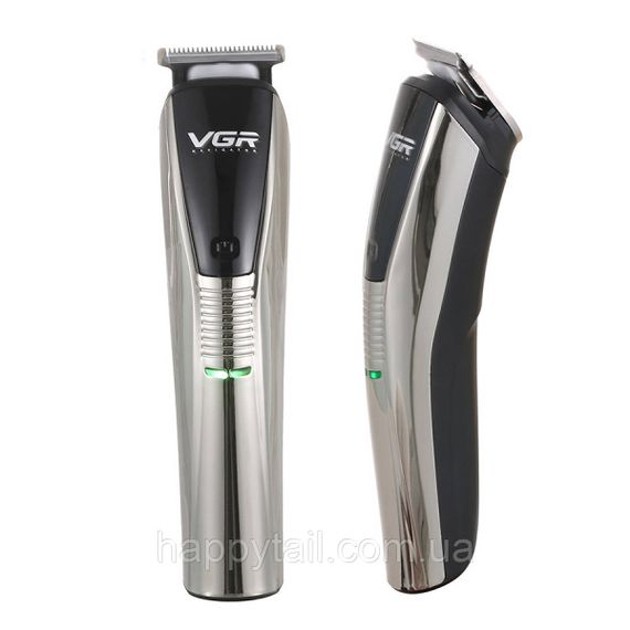 Машинка для стрижки VGR акумуляторна срібло HP-V-029 | Зображення 2