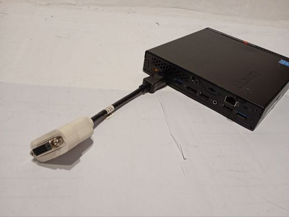 Неттоп Lenovo ThinkCentre M600 USFF / Intel Pentium J3710 (4 ядра по 1.6 - 2.64 GHz) / 8 GB DDR3 / 256 GB SSD / Intel HD Graphics б/в | Зображення 5