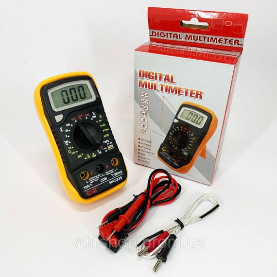 Мультиметри портативні, Мультиметр для побутового використання, Тестер для електрика MY-54 | Зображення 6