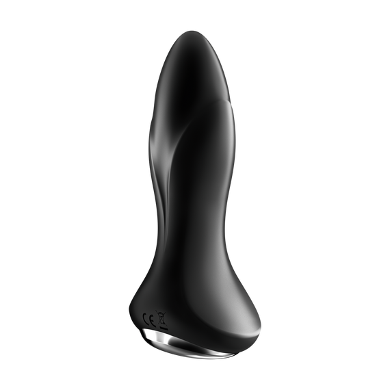 Анальний смарт вібратор Rotator Plug 1+вібрація + імітація римінгуколір: чорнийSatisfyer (Німеччина) sexstyle | Зображення 3