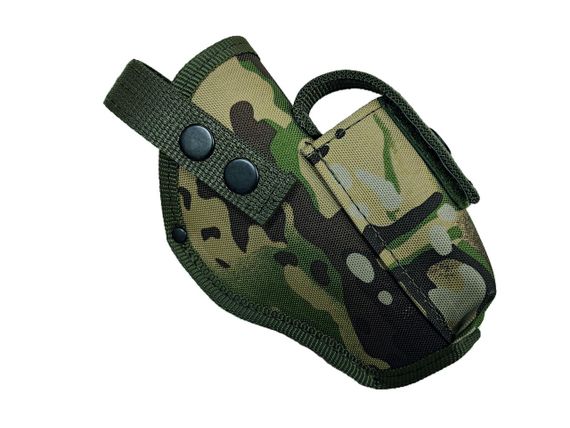 Кобура ТТ поясна з чохлом під магазин колір піксель, Мультикам MS | Зображення 2