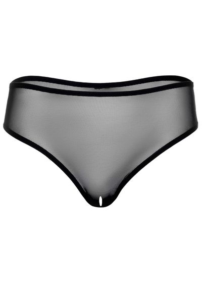 Трусики прозорі з відкритим доступом Daring Intimates Alexa, чорний, S/M | Зображення 2
