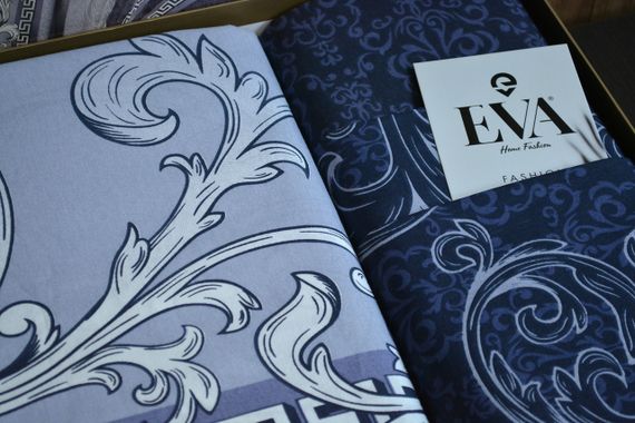 Постільна білизна EVA Ranforce 200 х 220 см. Louise Indigo-Lila | Зображення 3