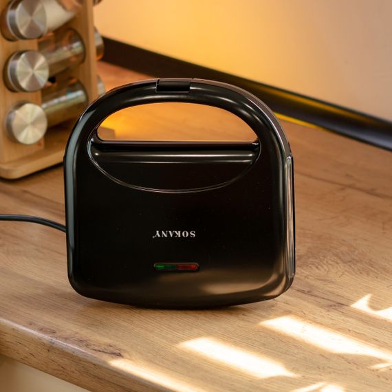 Електрогриль прижимний з антипригарним покриттям 750 Вт Sokany SK-08075 | Зображення 8