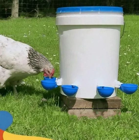 Автоматичний крапельний поїльник для курей 5 шт