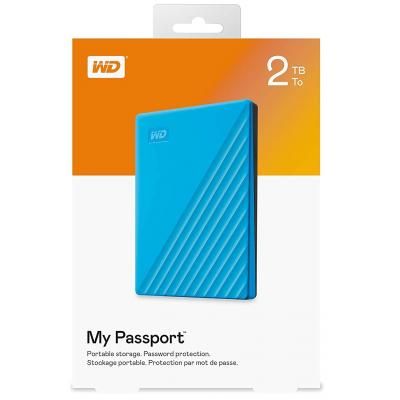 Жесткий диск WD 2.5&quot; USB 3.2 Gen 1 2TB My Passport Blue (WDBYVG0020BBL-WESN) | Зображення 5