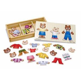 Розвиваюча іграшка Melissa&amp;Doug Одень семью медведей (MD13770)