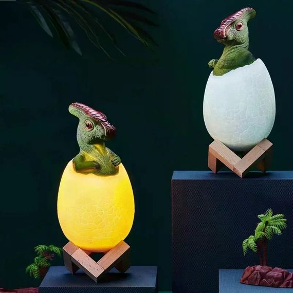 Дитячий нічник Sunroz 3D Dinozaur Lamp | Зображення 2