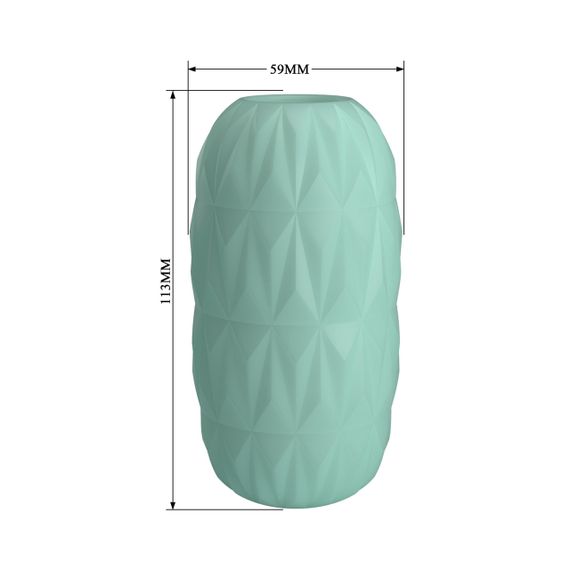 Мастурбатор яйце PRETTY LOVE Athena Alice блакитний, 11.3 x 5.9 см sexstyle | Зображення 4