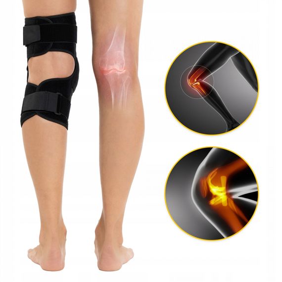 Фіксатор (бандаж) для коліна 4FIZJO шарнірний 1 шт 4FJ0475 Size XXL (P-5907739318299) | Зображення 7