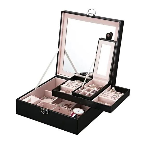 Скринька для прикрас Lombardi 25.5 х 25.5 х 9 см | Зображення 1