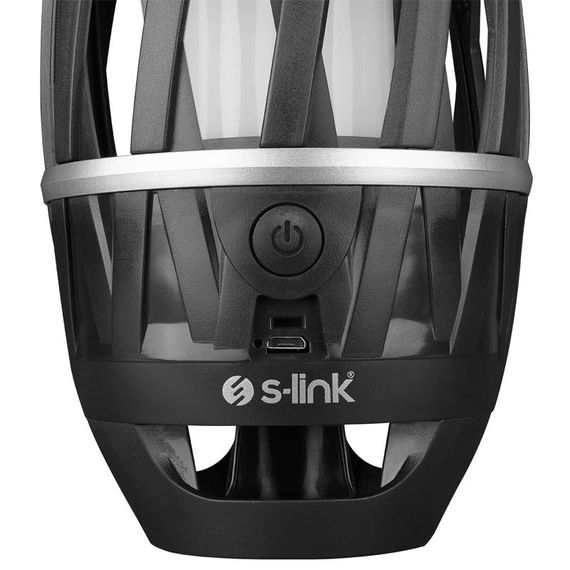 Ліхтар акумуляторний S-link SL-F807 34 Leds 1200mAh USB Rechargeable Flame Effect Decorative Чорний | Зображення 2
