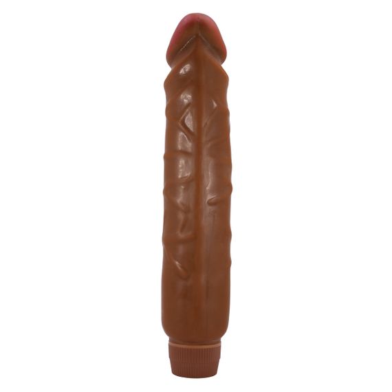 Вибратор - Barbara Jack Vibrator 10" Brown Sex Aura | Зображення 1