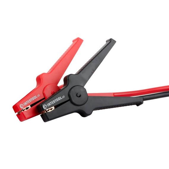 Пусковые провода 300А, 2.5м, до -40°C, чехол INTERTOOL AT-30411 | Зображення 1