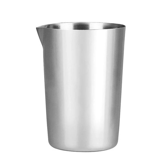 Смесительный стакан для коктейлей Bar House из нержавеющей стали Mixing glass 500 мл Серебристый | Зображення 1