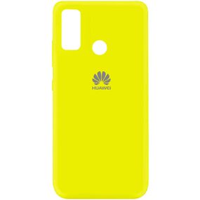 Чехол Silicone Cover My Color Full Protective (A) для Huawei P Smart (2020) Жовтий/Flash