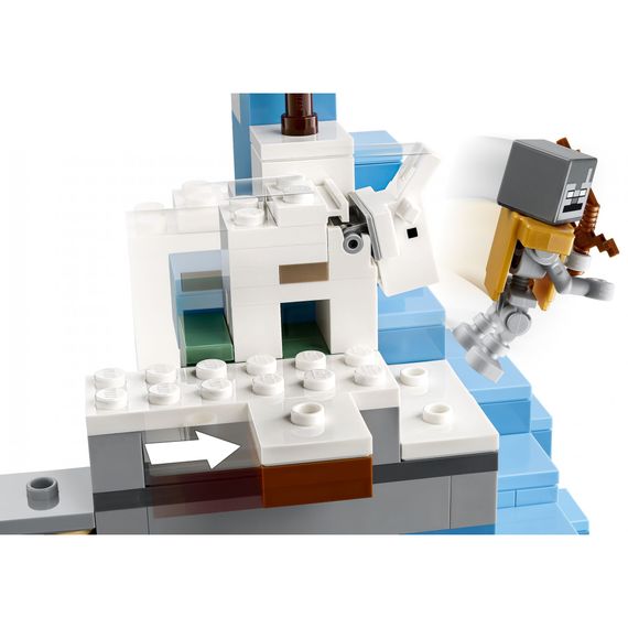 Конструктор LEGO Minecraft Замерзлі верхівки 304 деталі (21243-) | Зображення 5